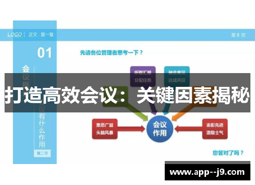打造高效会议：关键因素揭秘