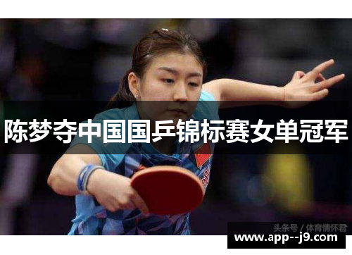 陈梦夺中国国乒锦标赛女单冠军
